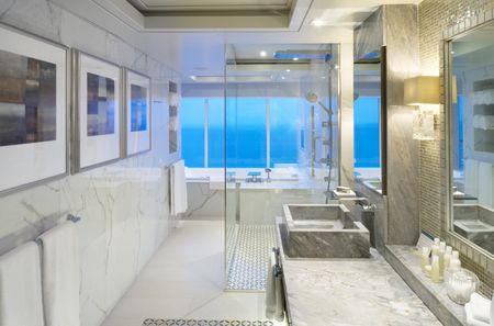 Crystal Cruises - Penthouse Bathroom